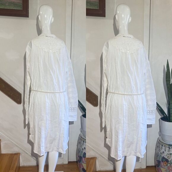 ANTHROPOLOGIE Scotch & Soda Lace Shirtdress - Picture 4 of 6